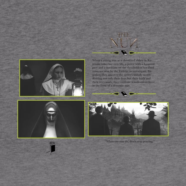 The Nun Synopsis Design by Black Door Apparel 